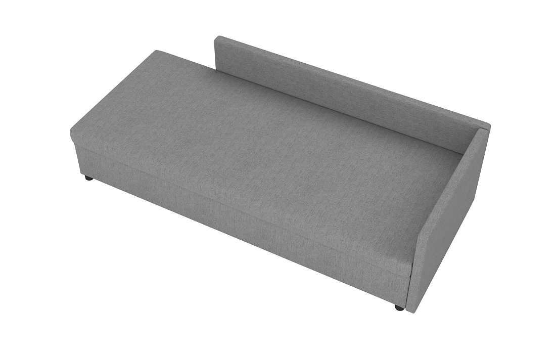 Вико / тахта рогожка серая